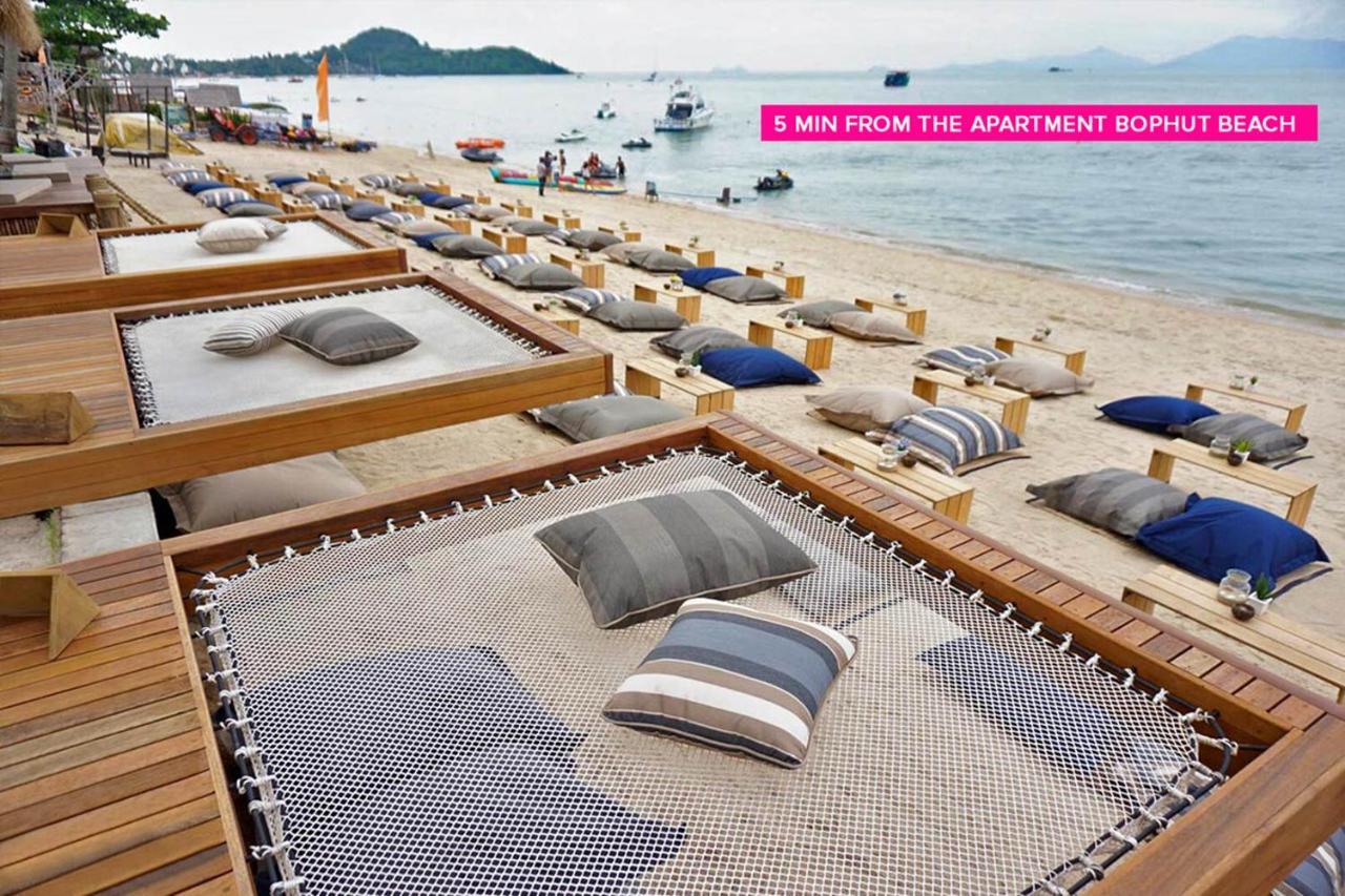 Apartamento estudio de 27 m² en Playa Bo Phut, con 1 baño privado. Bophut Exterior foto